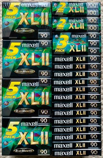 NOS Maxell XLII-90 XLII-100 NIEUW cassettebanden XLII 90 100 beschikbaar voor biedingen