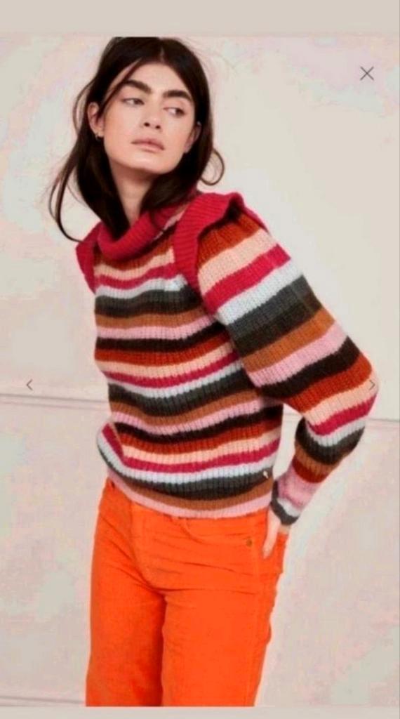 Fabienne Chapot Rainbow pullover/ trui maat L *nieuw *, Kleding | Dames, Truien en Vesten, Nieuw, Maat 42/44 (L), Ophalen of Verzenden