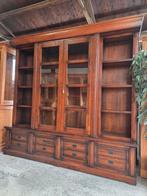 Prachtige eiken boekenkast / wandkast / bibliotheekkast, Antiek en Kunst, Ophalen