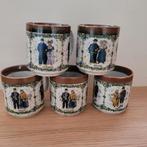 Kopjes klederdracht (5stuks), Huis en Inrichting, Keuken | Servies, Ophalen of Verzenden, Overige stijlen, Kop(pen) en/of Schotel(s)