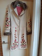 Oilily winterjas wolwit wol geborduurd imitatie bont kraag, Kleding | Dames, Oilily, Wit, Maat 42/44 (L), Ophalen of Verzenden