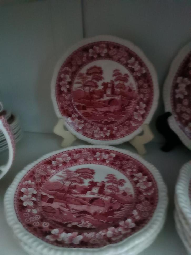 Heel veel Items Copeland SPODE Red Tower, Antiek en Kunst, Antiek | Servies los, Ophalen