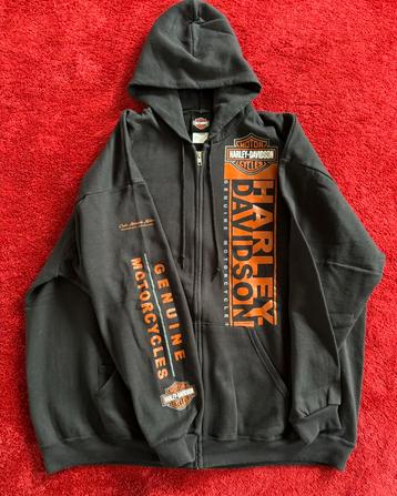Harley-Davidson Hoodie met rits. maat XXL. NIEUW! beschikbaar voor biedingen