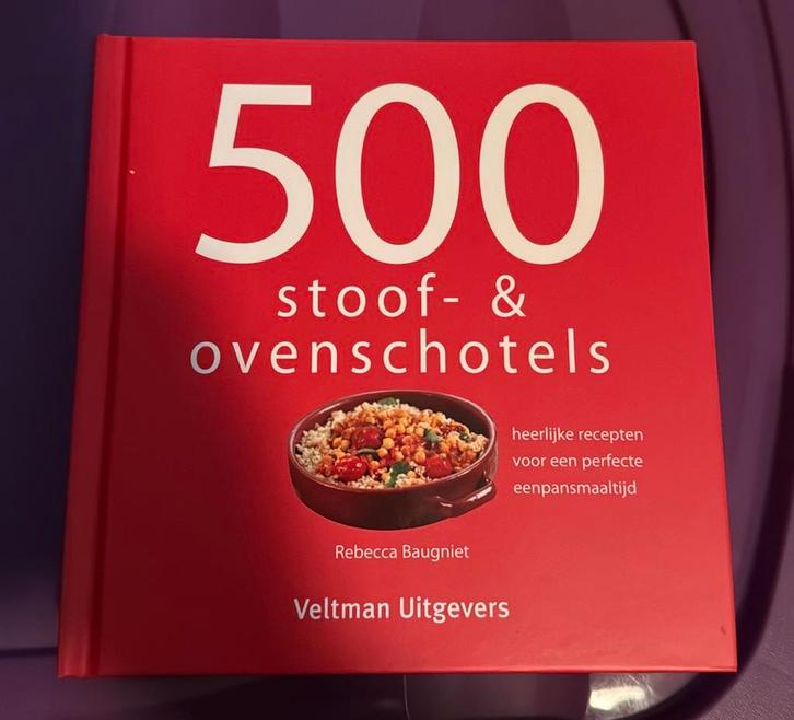Rebecca Baugniet - 500 stoof- & ovenschotels, Boeken, Kookboeken, Zo goed als nieuw, Ophalen of Verzenden