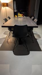 Nette tafel van 200cm, Huis en Inrichting, Tafels | Eettafels, 200 cm of meer, Zo goed als nieuw, Rechthoekig, 50 tot 100 cm