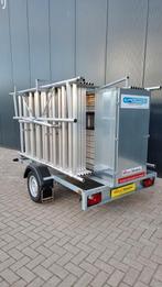 2 rolsteigers met afsluitbaar steiger aanhanger, Ophalen, Nieuw, Rolsteiger of Kamersteiger, 5 meter of hoger