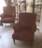 2 fraaie identieke fauteuils, Huis en Inrichting, Fauteuils, Ophalen, Gebruikt, 100 tot 125 cm, Klassiek