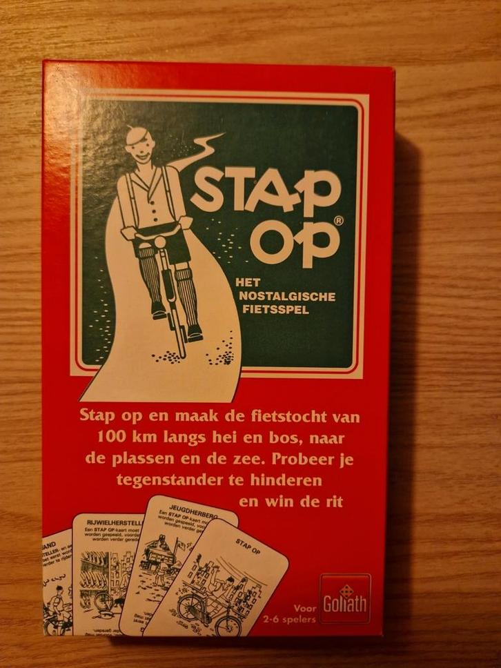 Stap op, Hobby en Vrije tijd, Gezelschapsspellen | Kaartspellen, Zo goed als nieuw, Vijf spelers of meer, Ophalen of Verzenden