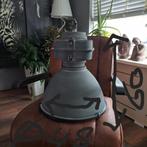 Grote Industriële hanglamp 60 cm hoog rond 48 cm., Ophalen, 50 tot 75 cm