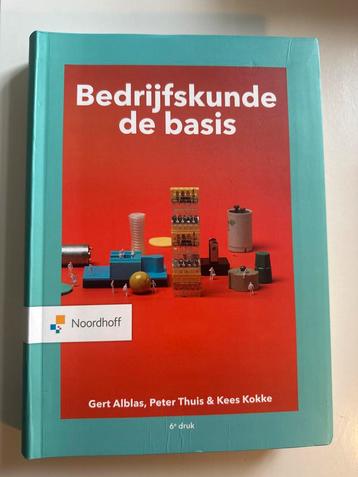 Bedrijfskunde de basis - 6e druk zachte kaft beschikbaar voor biedingen