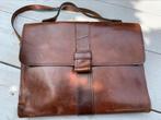 Lederen laptop/kantoor tas IN PRIJS VERLAAGD, Minder dan 30 cm, Bruin, Aktetas of Boekentas, Ophalen of Verzenden