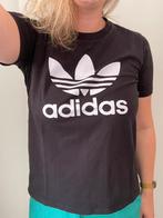Adidas T-shirt maat 40 zwart, Maat 38/40 (M), Adidas, Zwart, Ophalen of Verzenden