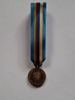 Medaille UN mali mini, Ophalen of Verzenden, Landmacht, Nederland, Lintje, Medaille of Wings