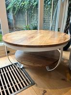 Salontafel Rootsmann Cilamon (Mangohout), Huis en Inrichting, Ophalen, 100 tot 150 cm, Rond, 50 tot 100 cm