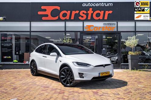Tesla Model X 100D|Trekhaak|Camera, Auto's, Tesla, Bedrijf, Te koop, Model X, 4x4, ABS, Achteruitrijcamera, Airbags, Airconditioning