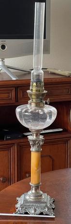Antieke olielamp, Antiek en Kunst, Ophalen