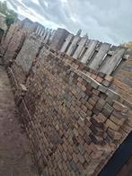 Terras klinkers 10x10x6 +/- 45 m2, Doe-het-zelf en Verbouw, Ophalen, Gebruikt, Bakstenen