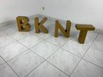Vintage industriële letters jaren 80, Ophalen of Verzenden, Gebruikt