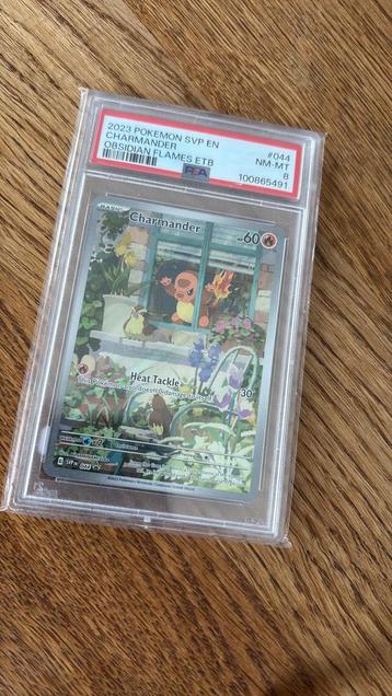 Charmander Promo – PSA 8 (Obsidian Flames) beschikbaar voor biedingen