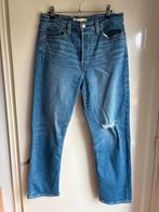 Levi's Wedgie Straight Jeans - Maat W30/L28, Blauw, Ophalen of Verzenden, Zo goed als nieuw, W30 - W32 (confectie 38/40)