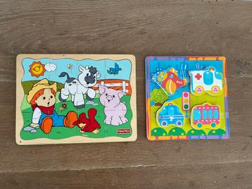 Houten Puzzels Fisher-Price beschikbaar voor biedingen