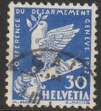 Zwitserland 1932 253 Ontwapening 30c, Gest, Ophalen of Verzenden, Gestempeld