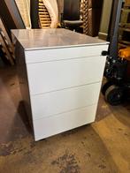 Ladeblok wit - 60x42x60H, Ophalen of Verzenden, Zo goed als nieuw, 3 of 4 laden, Minder dan 100 cm