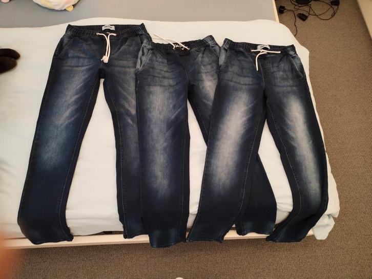 John Baner spijkerbroek maat 164, Kinderen en Baby's, Kinderkleding | Maat 164, Zo goed als nieuw, Jongen, Broek, Ophalen of Verzenden