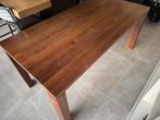 Tafel 180x90 incl gratis olie, Ophalen, 50 tot 100 cm, Zo goed als nieuw, Vijf personen of meer