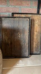 Antiek Houten Dienblad M – Stijlvolle Eyecatcher, Ophalen of Verzenden, Hout