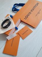 louis vuitton slim bracelet, Sieraden, Tassen en Uiterlijk, Ophalen of Verzenden, Gebruikt, Zwart, Leer