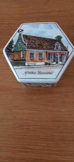 Vintage keramiek doosje bakkerij Bakker Midden Beemster, Antiek en Kunst, Ophalen of Verzenden