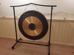 Grote Gong met Standaard, Muziek en Instrumenten, Ophalen of Verzenden, Gebruikt, Melodische percussie