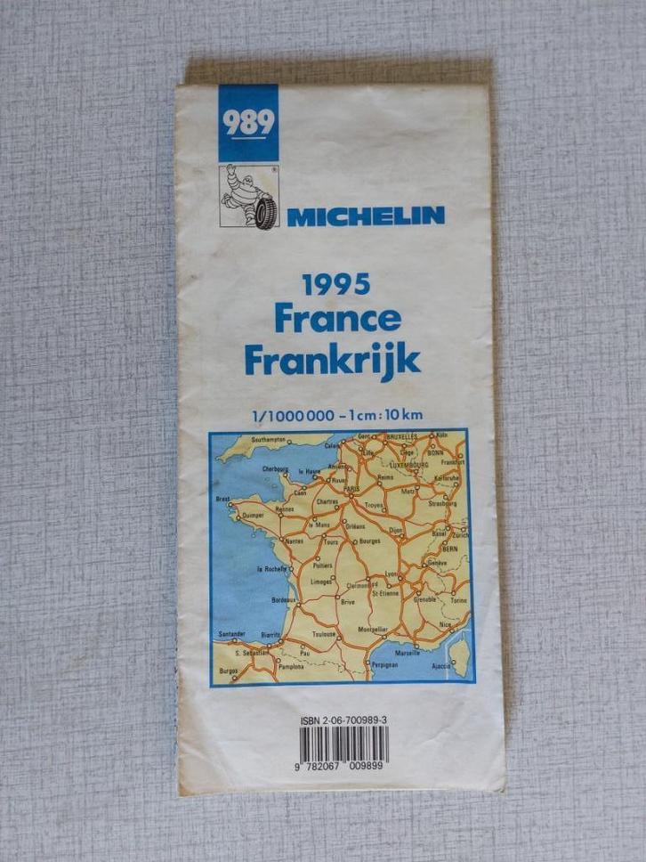 Michelin Wegenkaart met Reclame van Albert Heijn - 1995, Verzamelen, Merken en Reclamevoorwerpen, Gebruikt, Gebruiksvoorwerp, Ophalen of Verzenden