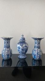 Delfts blauw pot + twee vazen, Ophalen