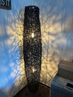 Vloerlamp, Huis en Inrichting, Lampen | Vloerlampen, Ophalen, Gebruikt, Hout, 100 tot 150 cm