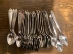 30 vintage borrellepeltjes roestvrijstaal, Antiek en Kunst, Antiek | Bestek, Ophalen of Verzenden