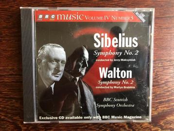 * Sibelius - Symfonie nr. 2 - Walton - Symfonie nr. 2 beschikbaar voor biedingen