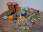 Playmobil 6558 tuinhuis met groententuin, Kinderen en Baby's, Ophalen of Verzenden, Zo goed als nieuw