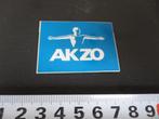 sticker logo AKZO *, Verzamelen, Ophalen, Zo goed als nieuw, Bedrijf of Vereniging
