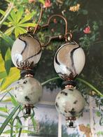 Handgemaakte Oorbellen met Glas & Edelsteen, Sieraden, Tassen en Uiterlijk, Oorbellen, Hangers, Nieuw, Ophalen of Verzenden, Glas