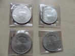 10 Gulden Munt Zilver Nederland Herrijst 1945-1970 4 stuks, Postzegels en Munten, Munten | Nederland, Zilver, Ophalen of Verzenden