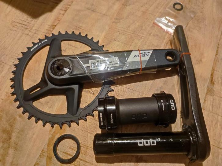 Sram Apex dub AI  crankset en bottom bracket voor Cannondale, Fietsen en Brommers, Fietsonderdelen, Nieuw, Algemeen, Crankstel of Pedalen