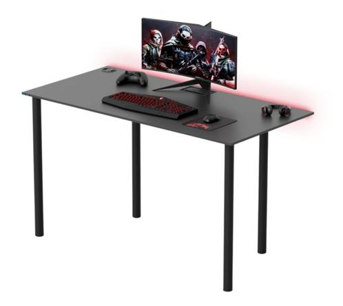 Gaming Bureau Saint - Zwart of wit - 132 x 65 cm, Huis en Inrichting, Bureaus, Nieuw, Bureau, Verzenden