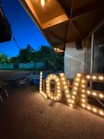 LOVE licht letters - Feest/Huwelijk, Huis en Inrichting, Lampen | Overige, Ophalen, Gebruikt