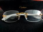 Cartier Bril Wit, Sieraden, Tassen en Uiterlijk, Zonnebrillen en Brillen | Heren, Overige merken, Bril, Wit, Zo goed als nieuw