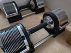 Set (2 stuks) Pumpbells Verstelbare Dumbbells 32kg +Extra, Sport en Fitness, Ophalen, Zo goed als nieuw, Rug, Dumbbell