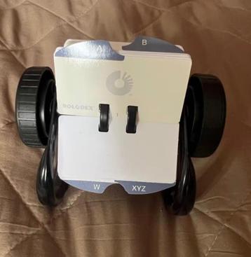 Rolodex beschikbaar voor biedingen