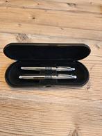 BMW Pennenset in Luxe Etui - Zilverkleurig, Ophalen of Verzenden, Zo goed als nieuw
