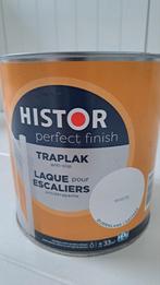 Histor Perfect Finish Traplak Wit 2,5 Liter - Nieuw, Ophalen, Wit, Nieuw, Lak